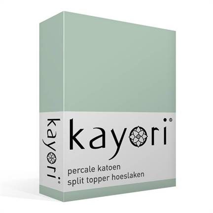 Kayori Shizu drap-housse surmatelas TR en percale de coton