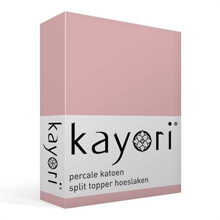 Kayori Shizu drap-housse surmatelas TR en percale de coton