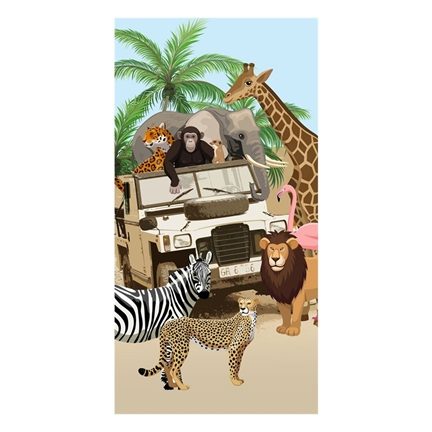 Good Morning Safari serviette de plage