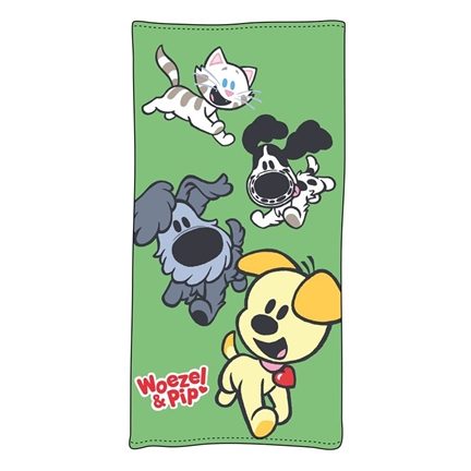 Jeux de Woezel & Pip serviette de plage