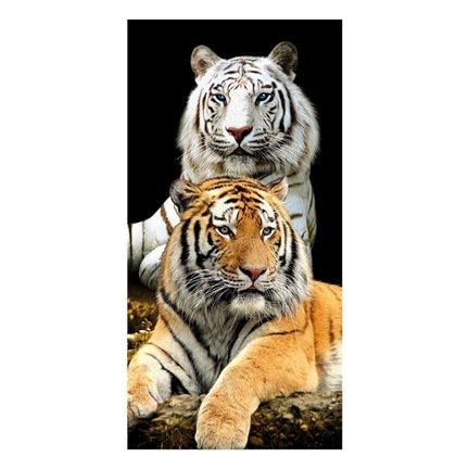 Two tiger serviette de plage