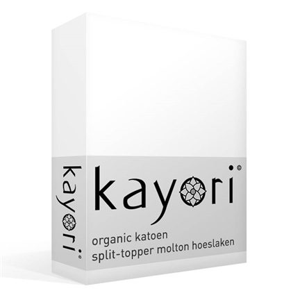 Kayori protège-matelas surmatelas TR en coton molletonné bio