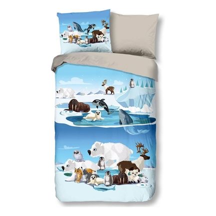 Good Morning Banquise housse de couette en flanelle
