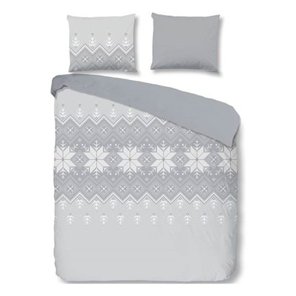Good Morning Flocon housse de couette en flanelle
