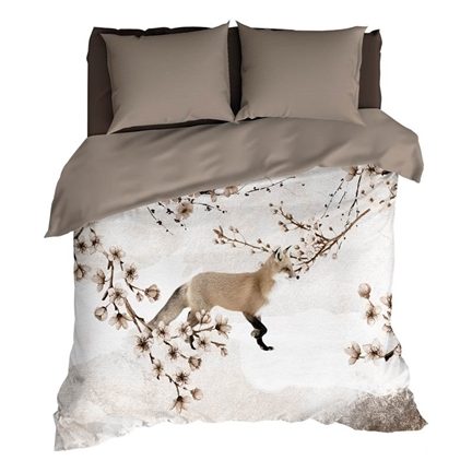 Romanette Foxy housse de couette en flanelle