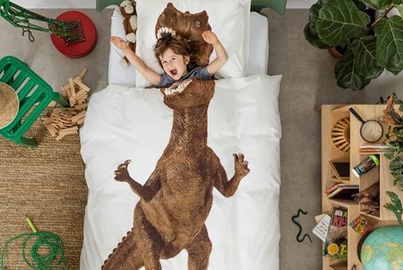 Housse de couette dinosaures