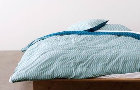 Housse de couette graphique scandinave