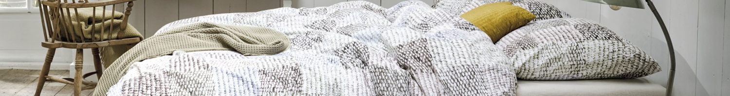 Housse de couette tricot