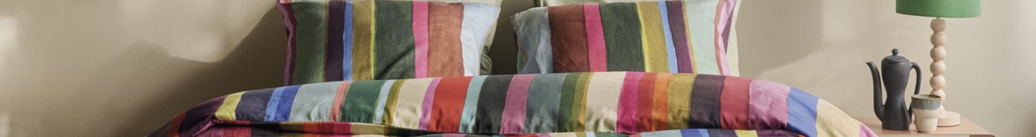 Housse de couette colorée