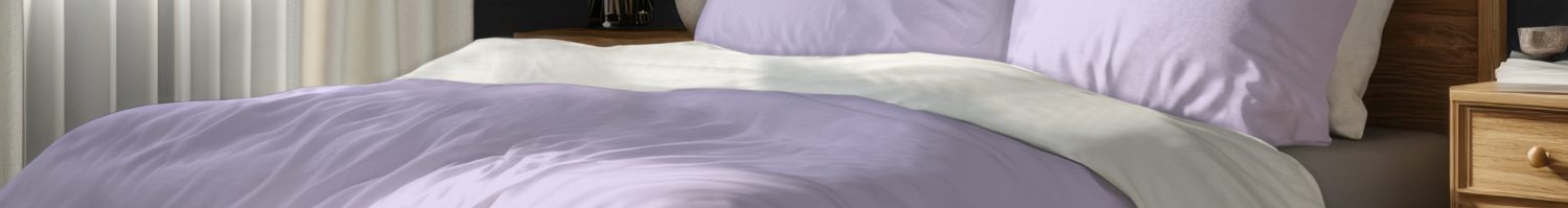 Housse de couette violette