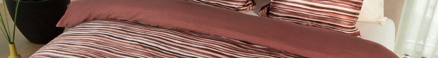 Housse de couette rouge