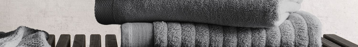 Linge de bain gris