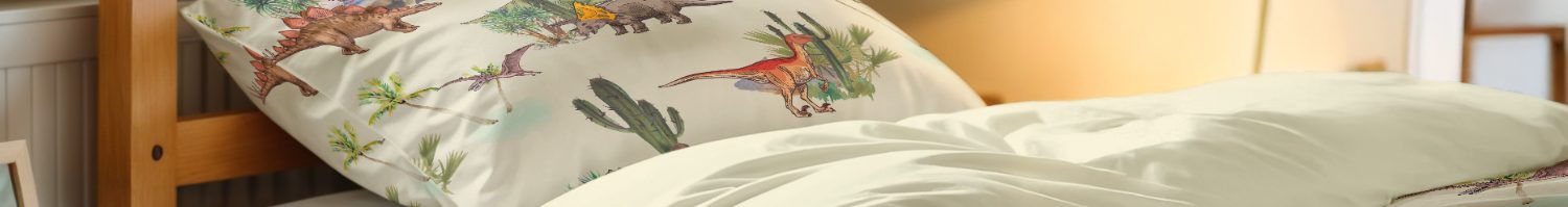 Housse de couette dinosaures