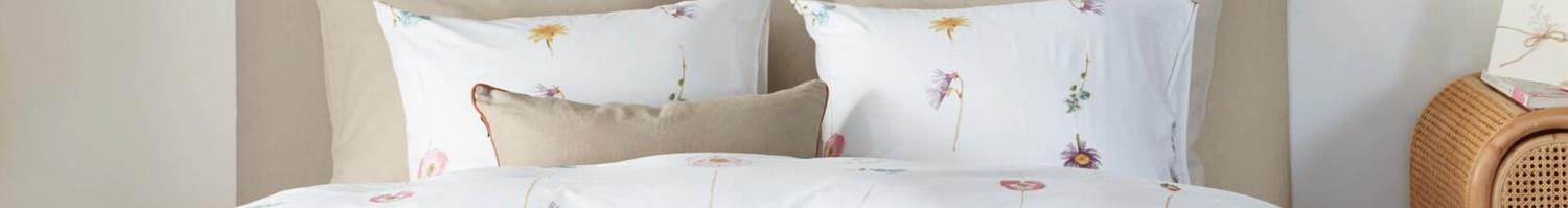 Housse de couette blanche