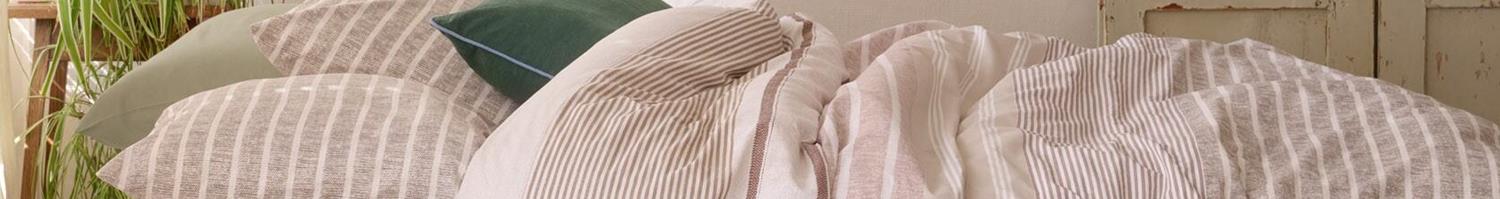 Housse de couette rayures