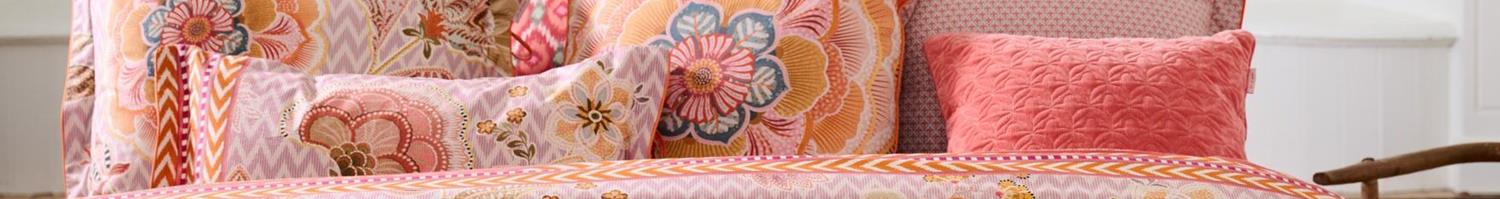 Housse de couette rose