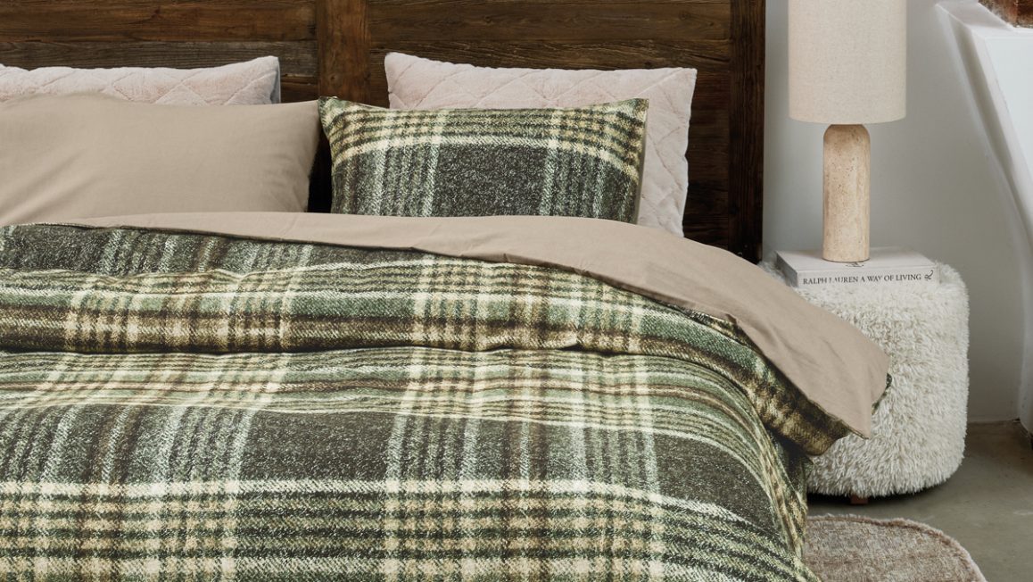 Housse de couette en flanelle