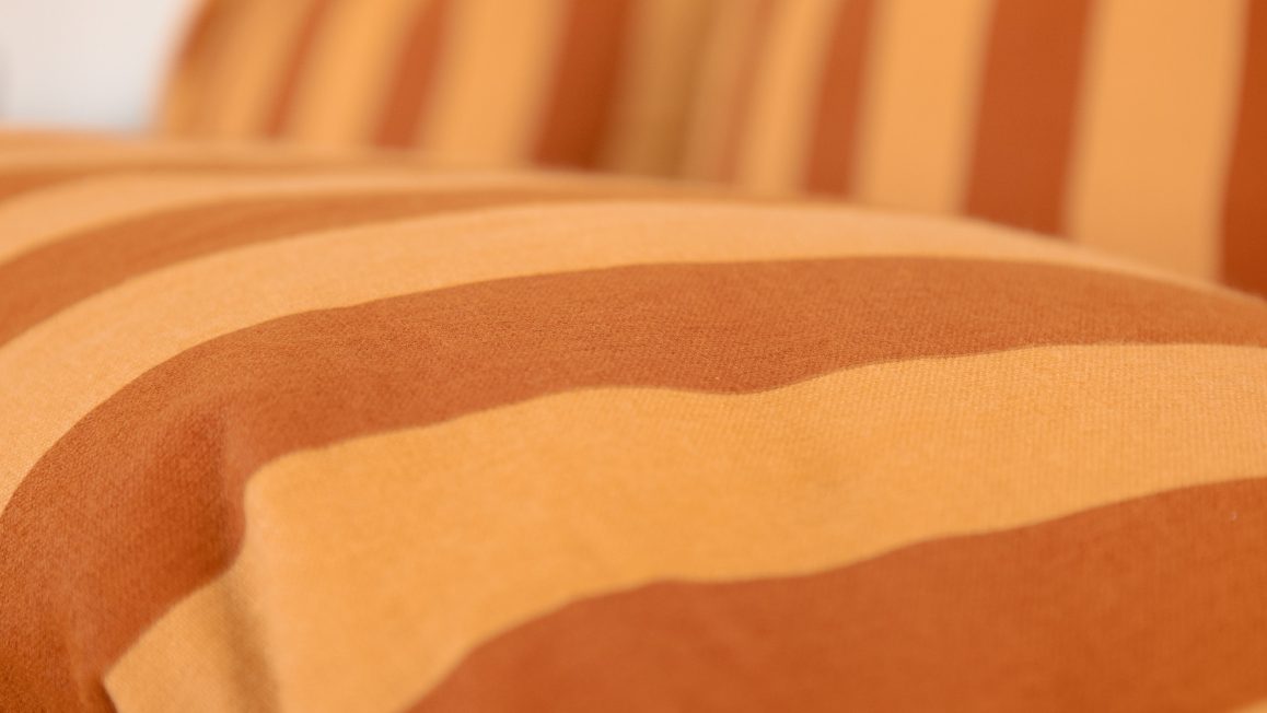 Housse de couette orange