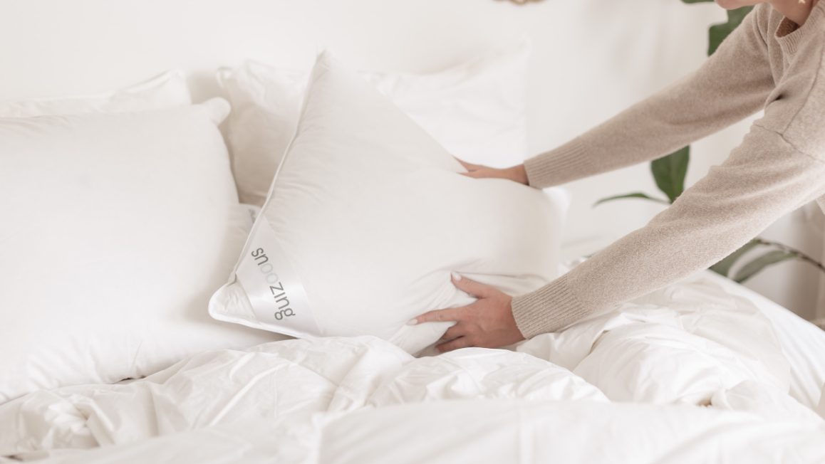 Oreiller pour dormir sur le ventre