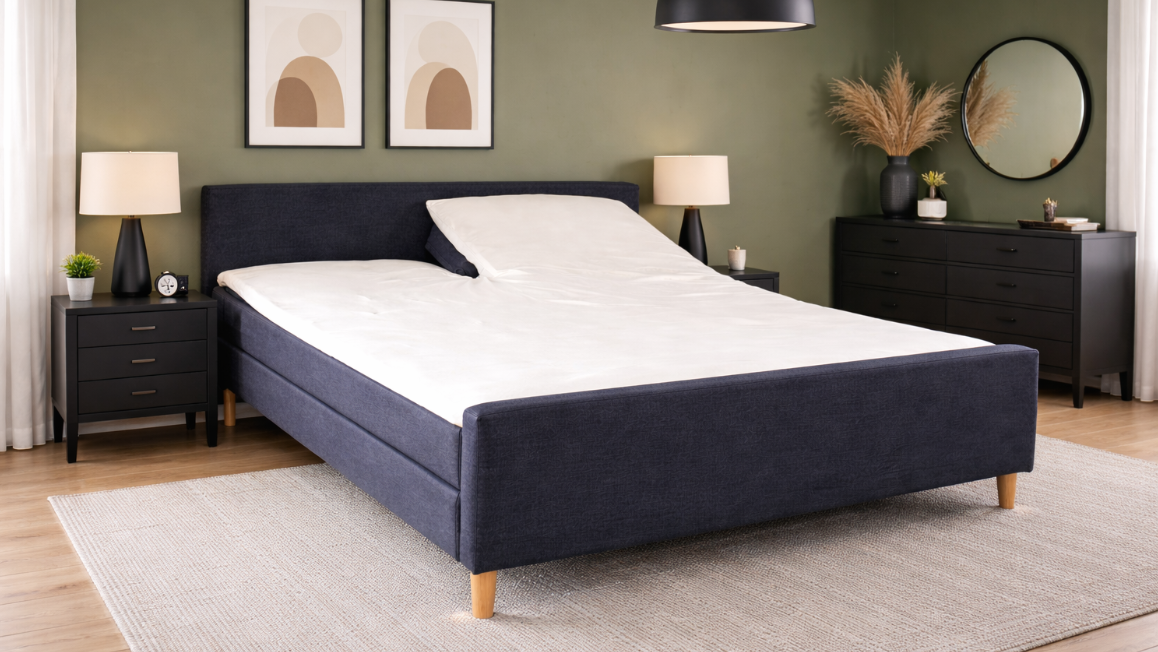 Drap-housse tête relevable jersey
