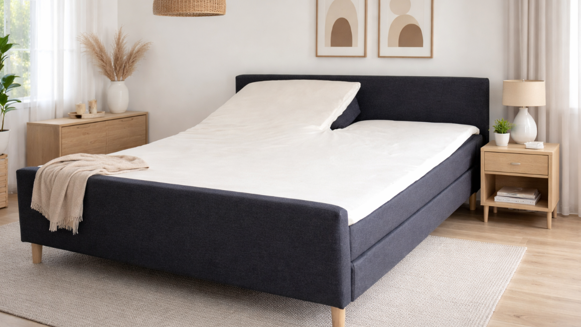 drap-housse tête relevable coton