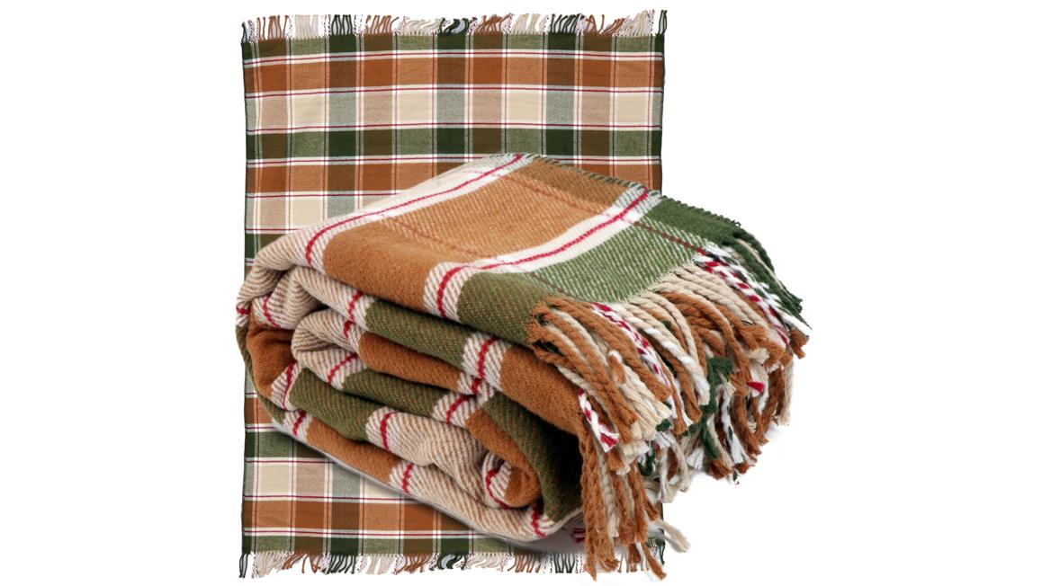 Plaid à carreaux
