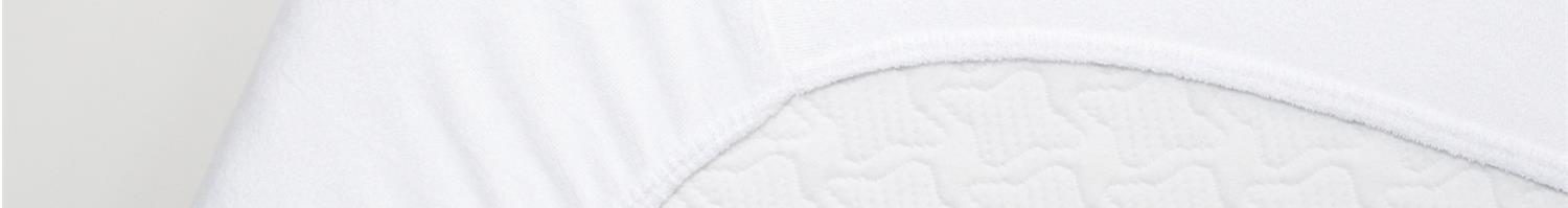 Protège-matelas en tissu éponge