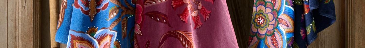 Serviette de plage fleurs