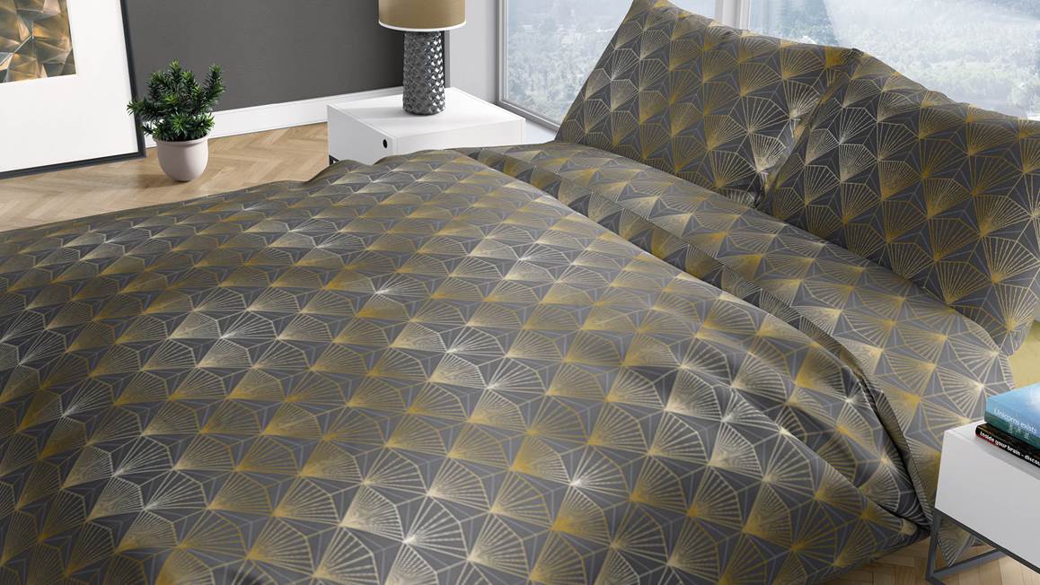 Satin d'Or Tiffany housse de couette