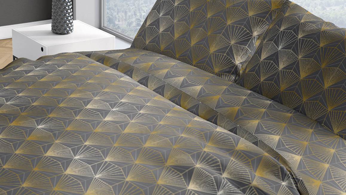 Satin d'Or Tiffany housse de couette