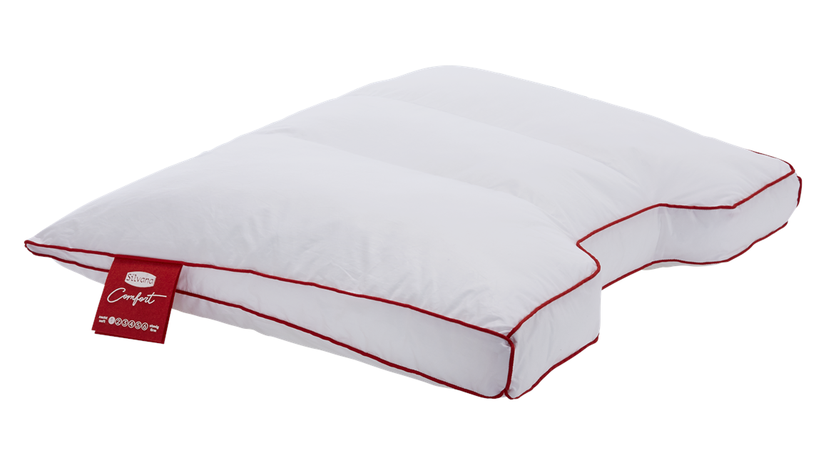 Silvana Comfort Rouge oreiller synthétique extra moelleux