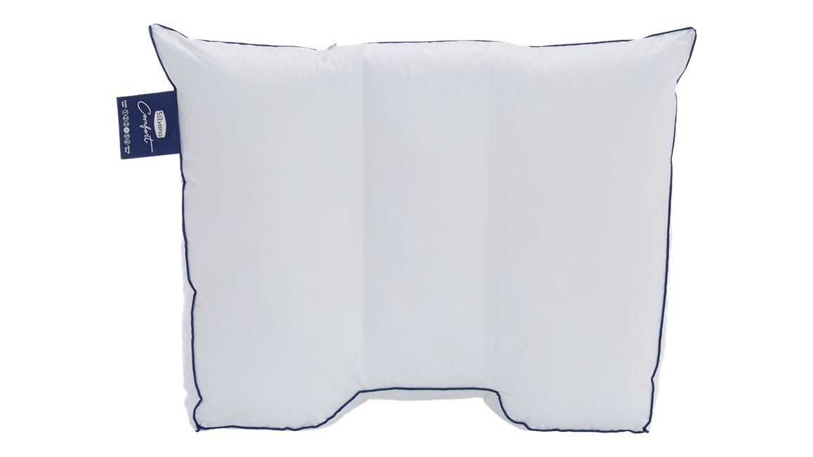 Silvana Comfort Bleu oreiller synthétique medium-ferme