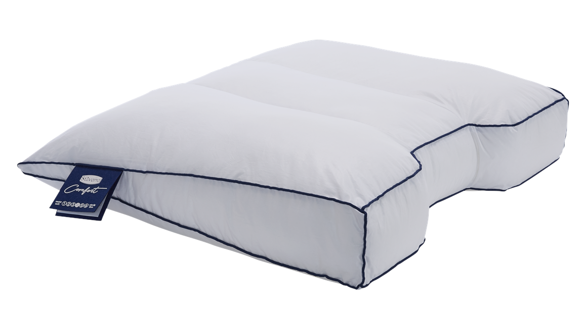 Silvana Comfort Bleu oreiller synthétique medium-ferme