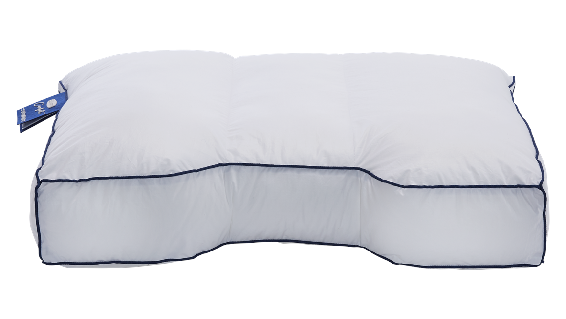 Silvana Comfort Bleu oreiller synthétique medium-ferme