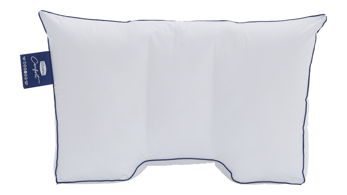 Silvana Comfort Bleu oreiller synthétique medium-ferme