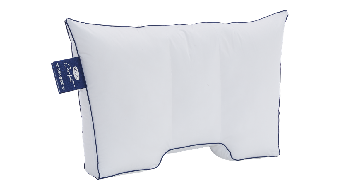 Silvana Comfort Bleu oreiller synthétique medium-ferme