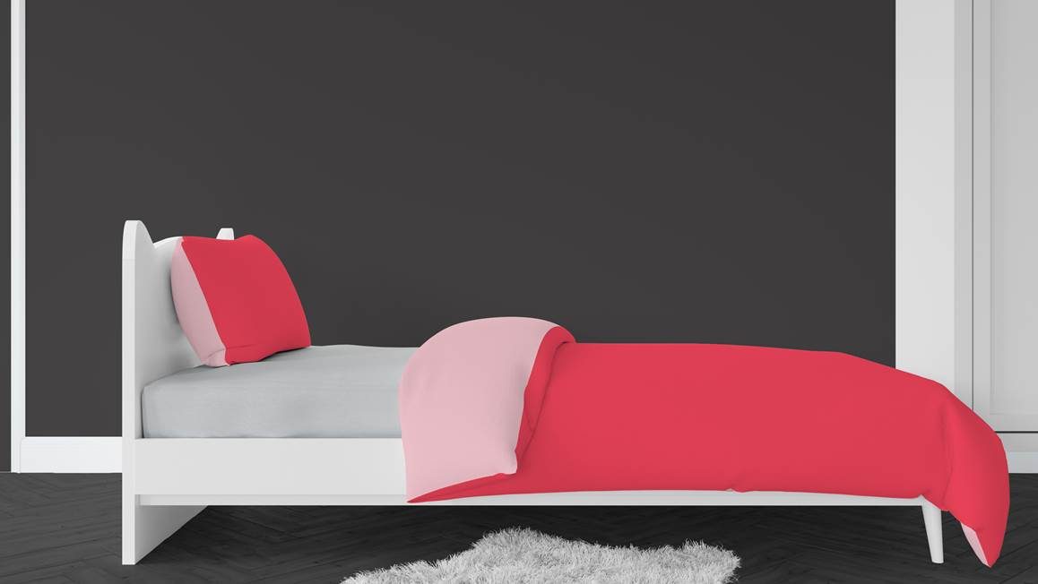 Snoozing Two Tone housse de couette en flanelle
