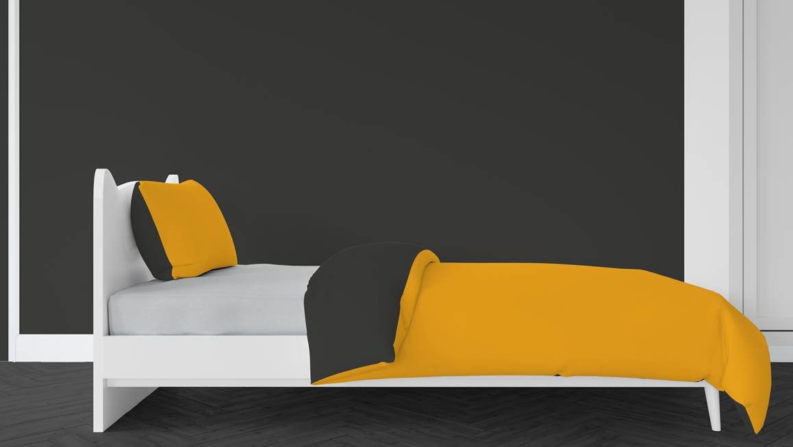 Snoozing Two Tone housse de couette en flanelle
