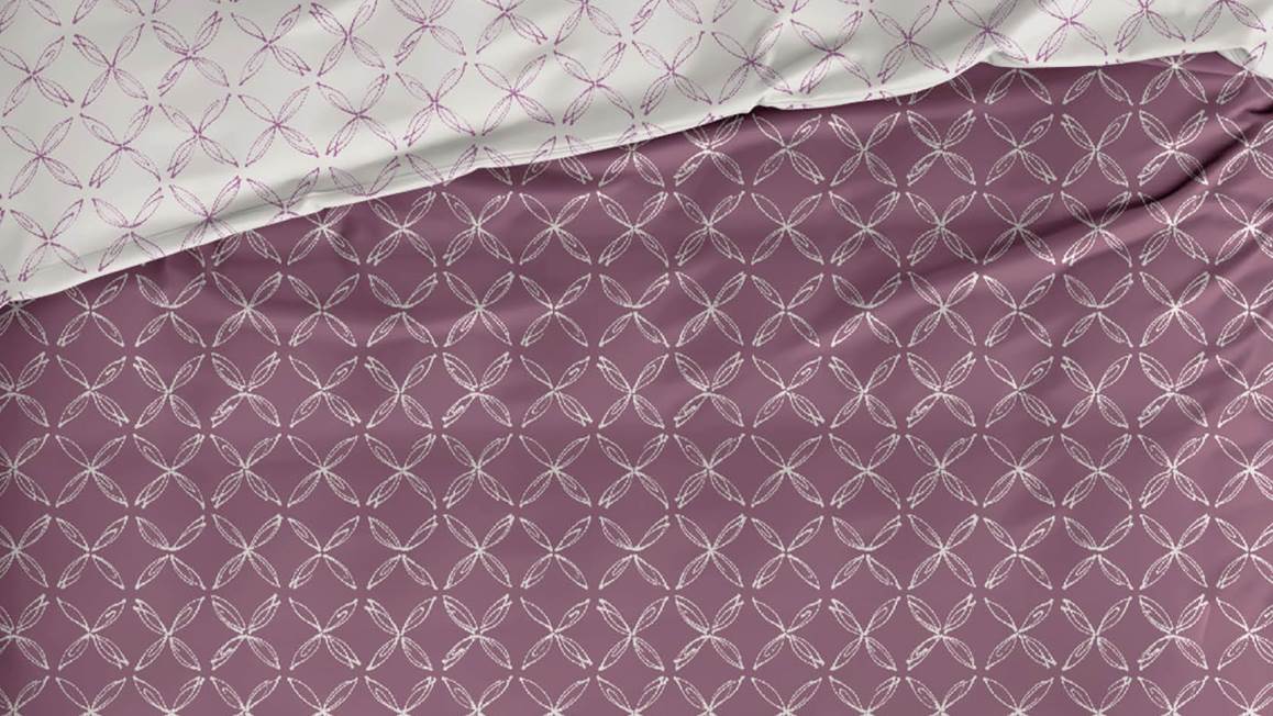 Satin d'Or Curling housse de couette