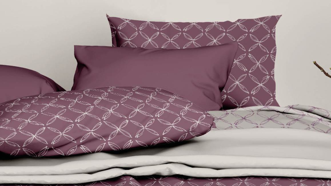 Satin d'Or Curling housse de couette
