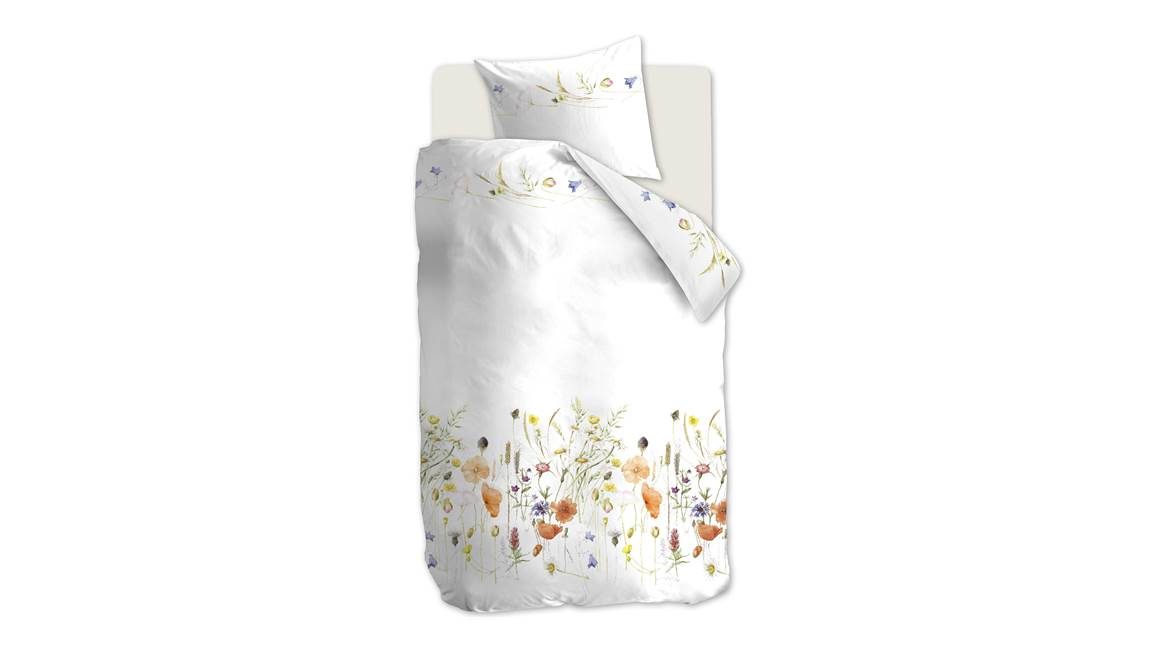 Marjolein Bastin Fleurs sauvages housse de couette rouge