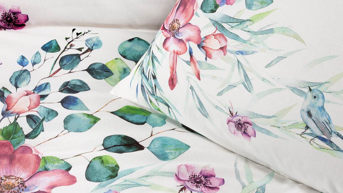 Cinderella Abbey Flowers housse de couette