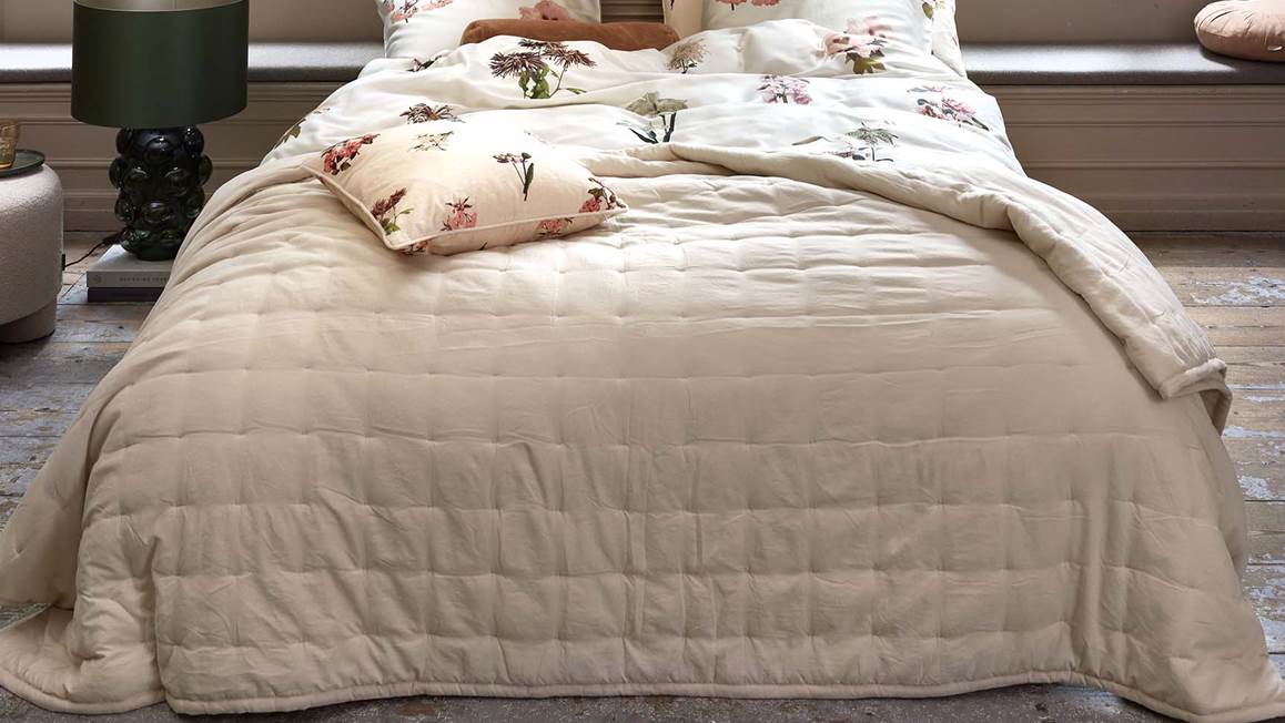 Essenza Ruth couvre-lit crème