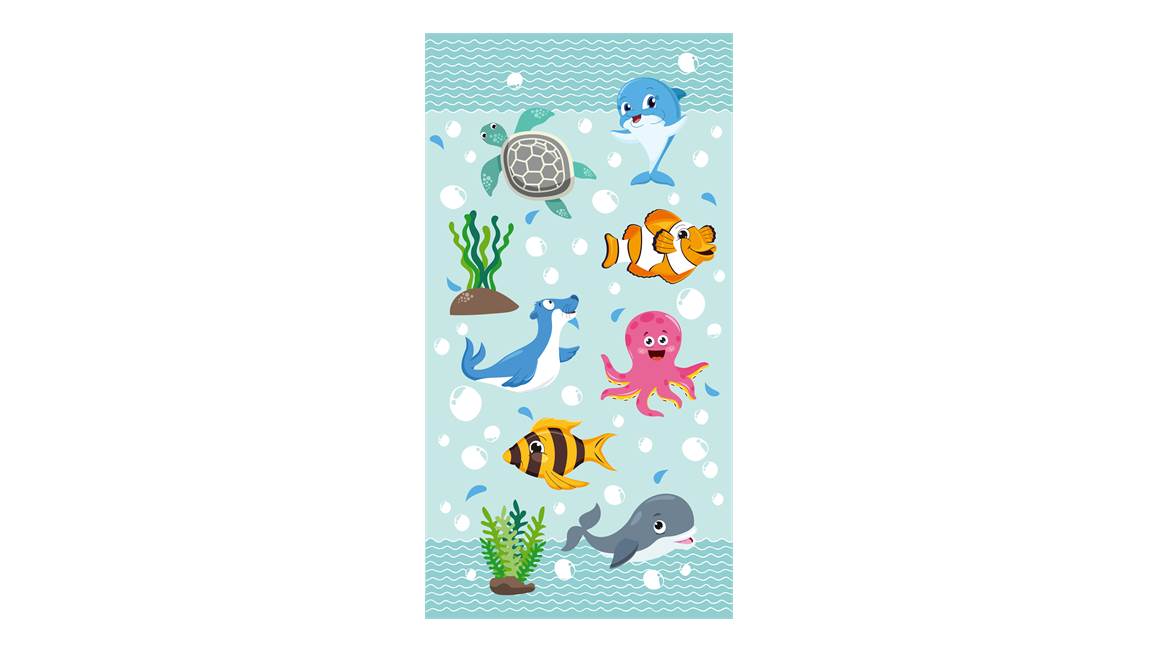 Good Morning Seaworld serviette de plage