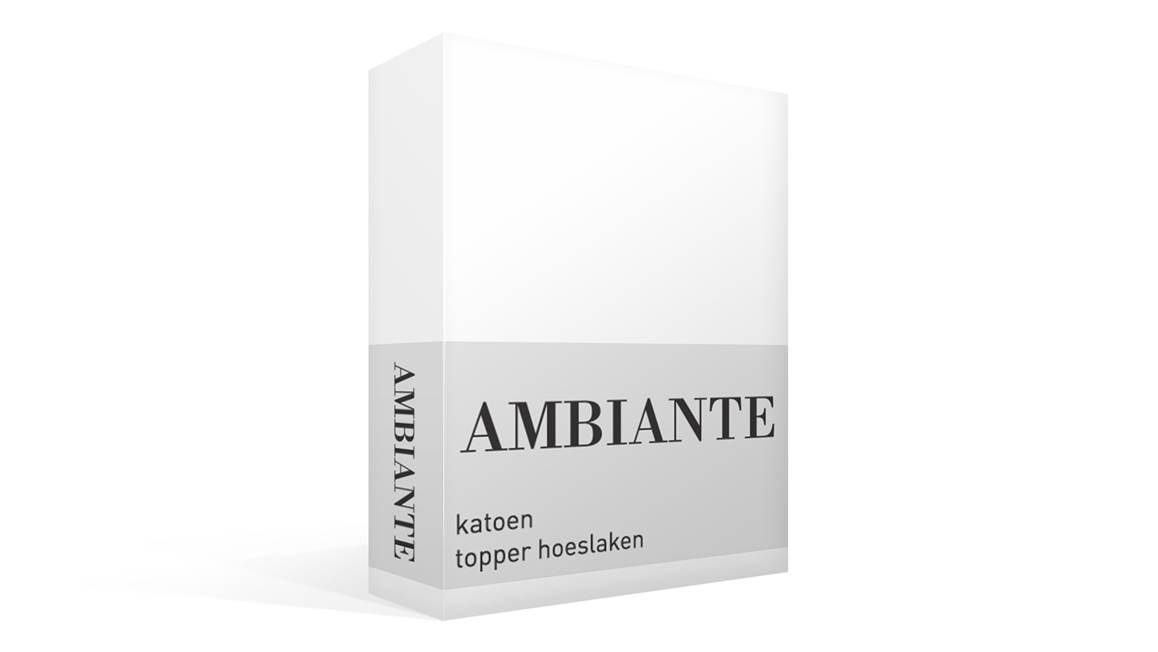 Ambiante Cotton Uni drap-housse surmatelas 