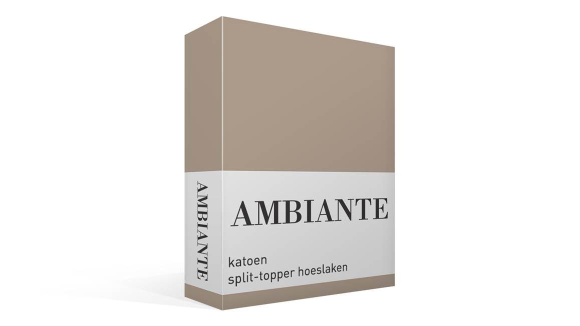 Ambiante Cotton Uni drap-housse surmatelas TR coton 57 fils