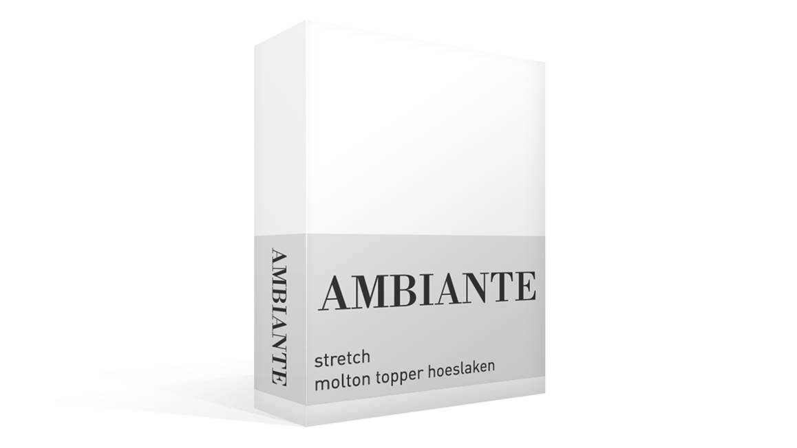 Ambiante drap-housse molleton stretch surmatelas