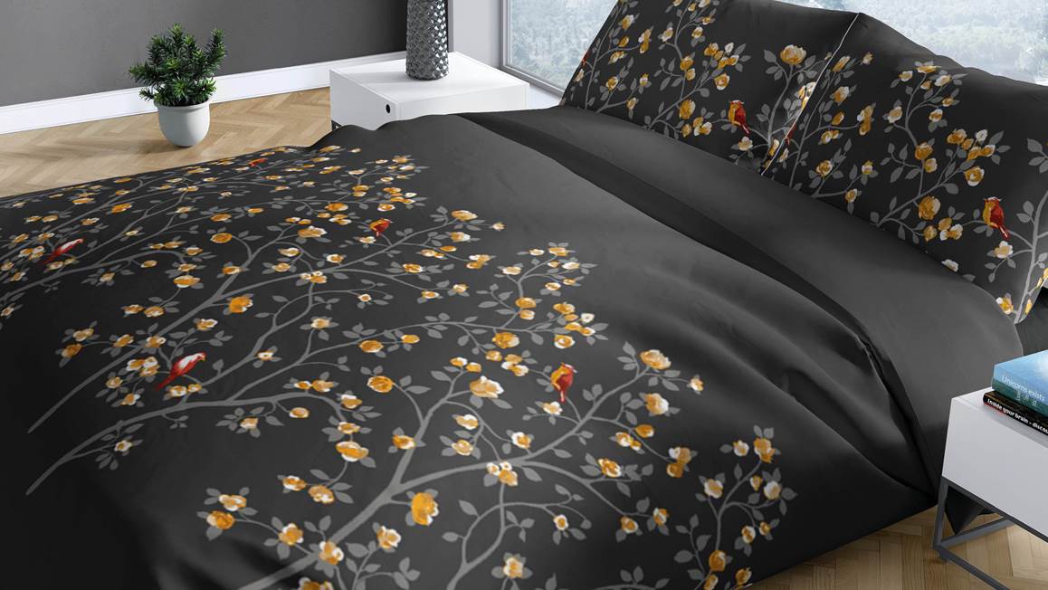 Satin d'Or Tearoses housse de couette