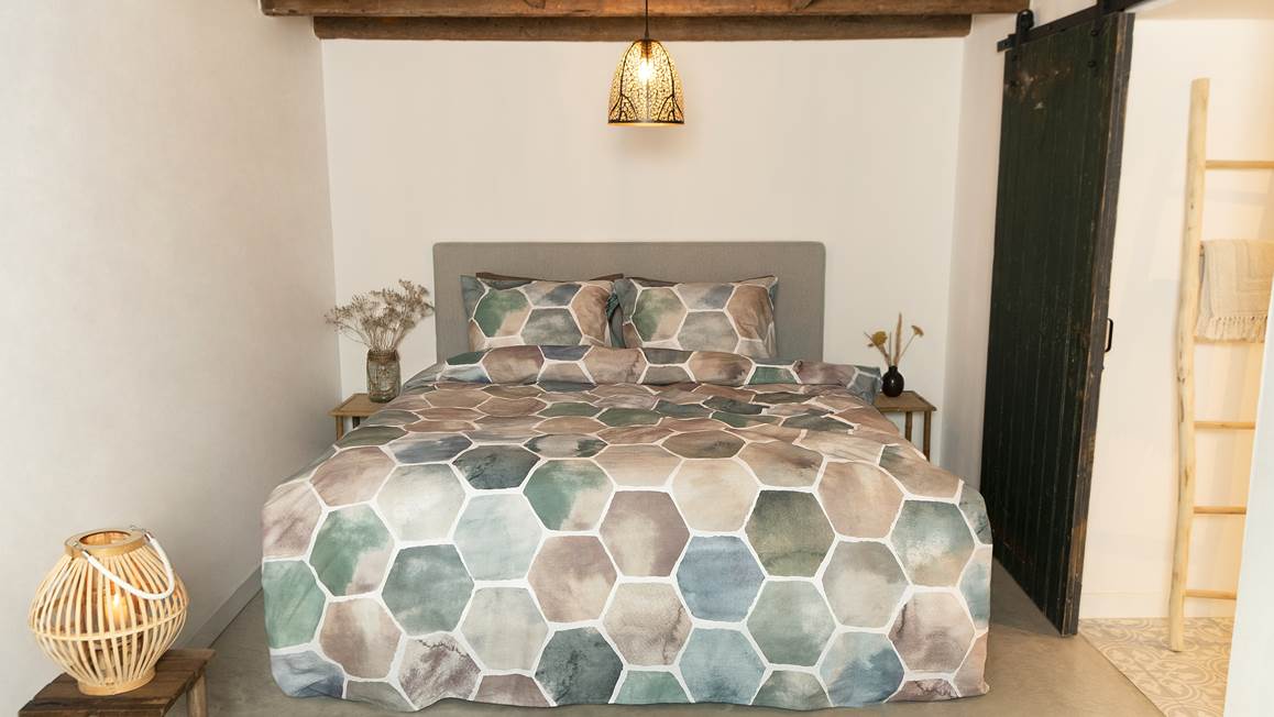 Snoozing Ace housse de couette multicolore