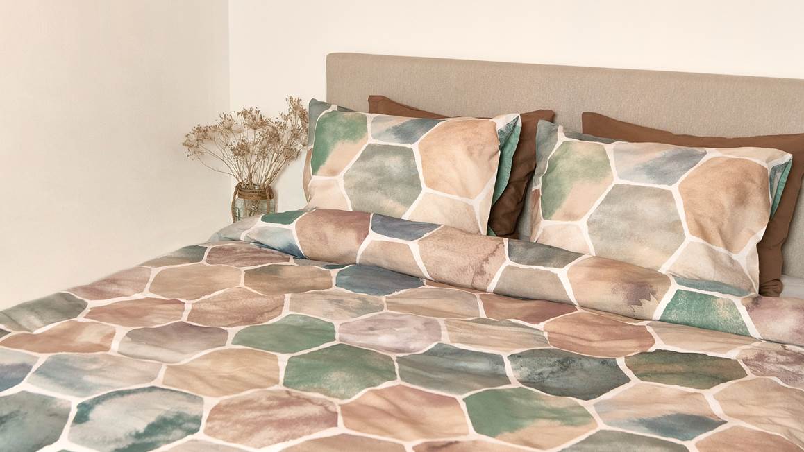 Snoozing Ace housse de couette multicolore